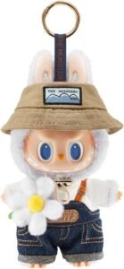 labubu keychain doll